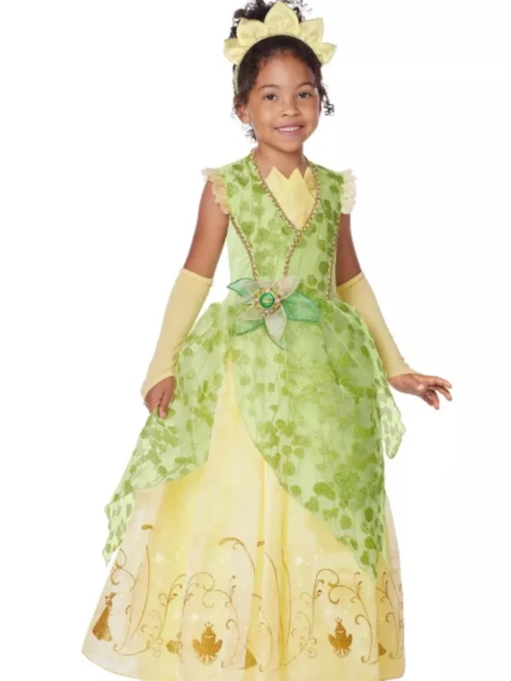 New In Bag Tiana Costume Size 2T (from Spirit Halloween)